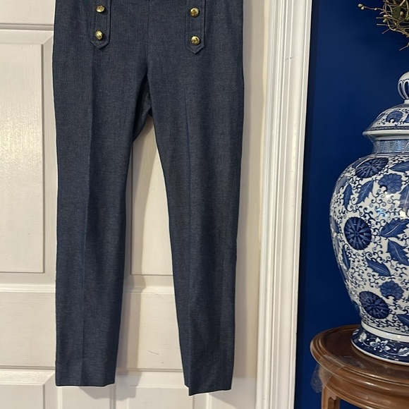 Women’s Banana Republic SLOAN SKINNY-FIT SAILOR ANKLE PANT Size 4 - Picture 4 of 10